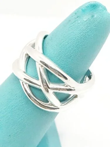 Tiffany sales braided ring